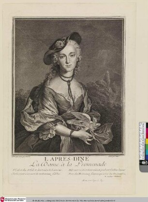 L'Après-Diné, La Dame à la Promenade