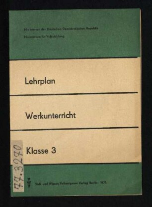 1975: Klasse 3
