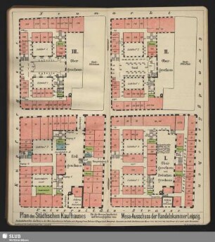 Plan des Städtischen Kaufhauses