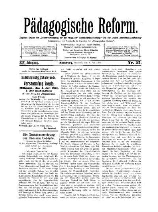 Die Zusammensetzung der Oberschulbehörde
