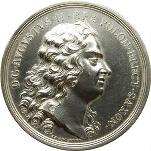 Kurfürst Friedrich August I. als König August II. von Polen - Polnische Thronbefestigung