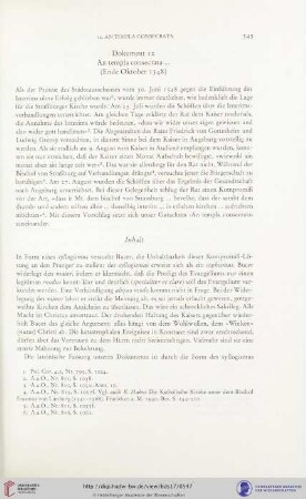 Dokument 12: An templa consecrata ... (Ende Oktober 1548)