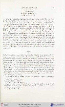 Dokument 12: An templa consecrata ... (Ende Oktober 1548)