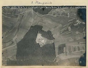 Foto des Sturm-Übungsplatzes der 2. Kompanie (Luftbild)