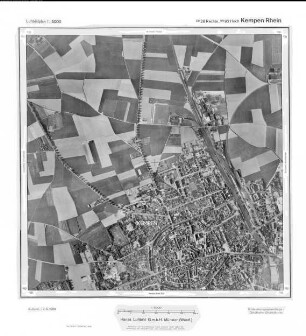 Kempen (Rhein), Gauß-Krüger-Koordinaten: Rechtswert: 2528, Hochwert: 5692
