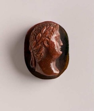Kameo mit römischem Kaiser (Nero?), 17. Jh.