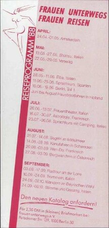 Frauen unterwegs e.V. - Frauen Reisen