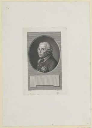 Bildnis des Friedrich II von Preussen