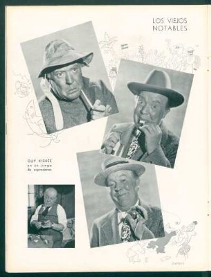 Los viejos notables - Guy Kibbee en un juego de expresiones