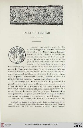 3. Pér. 23.1900: L 'art en Pologne, [1]