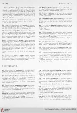 II. Quellenwerke