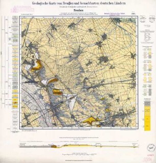 [5006] Frechen, Geologische Karte von Preußen und benachbarten deutschen Ländern