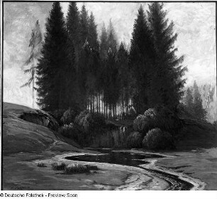 Morgenfeier. Tempera?, um 1930/1935