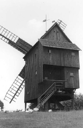 Neschwitz-Saritsch. Bockmühle, Baujahr 1733 (1953 restauriert, 1977 nach Luga umgesetzt)