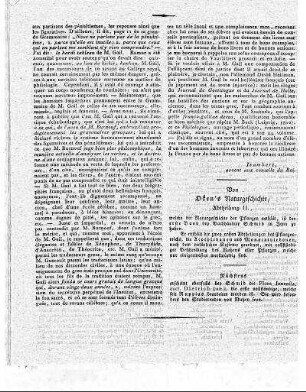 Von Oken`s Naturgeschichte, Abtheilung II.