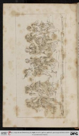 The Dance of Apollo and the Muses. Julio Romano