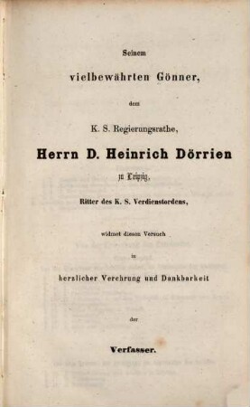 Der kirchliche Patronat nach canonischem Rechte und mit besonderer Rücksicht auf Controversen dogmatisch dargestellt