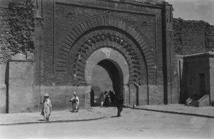 Marrakesch, Torbau Bab Agnaou