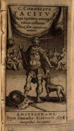 C. Cornelius Tacitus cum optimis exemplaribus collatus