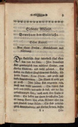 Erstes Kapitel. Von ihrer Person, Gemüthsart und Kleidung.
