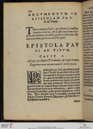 Epistola Pauli Ad Titum