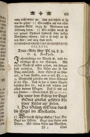 CCLXXXI. Trau-Rede über Ps. 34, 8. 9.