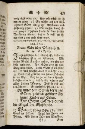 CCLXXXI. Trau-Rede über Ps. 34, 8. 9.