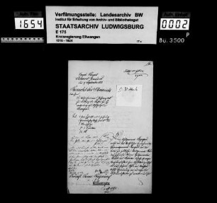 Schuldenwesen des Schulgemeinde Bargau
