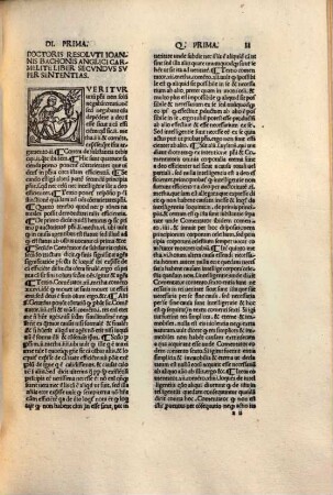 Praeclarissimi Theologi Michaelis De Bononia Carmelitae, Qvestiones Dispvtatae : In Qvattuor Libros Sententiarvm