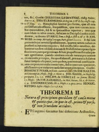 Theorema II.