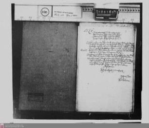 Schuldforderung des Schneidermeisters Kaspar Müller zu Dillenburg an den Nachlassß der Fürstin Dorothea Johannetta von Nassau-Dillenburg