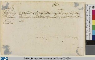 Handschriftlicher Text