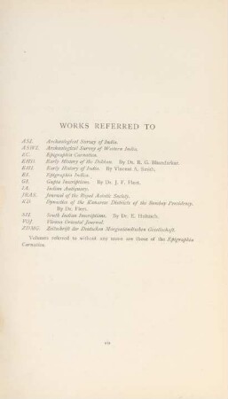 Works referred to