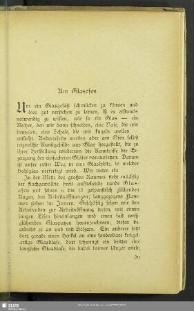 Am Glasofen