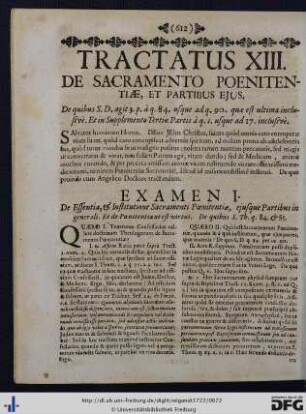 Tractatus XIII.