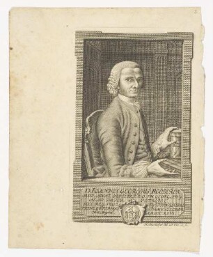 Bildnis des Ioannes Georgius Roederer