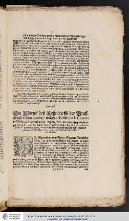Ein Abtruck deß Lehnbrieffs der Graffschafft Ostfrießlands