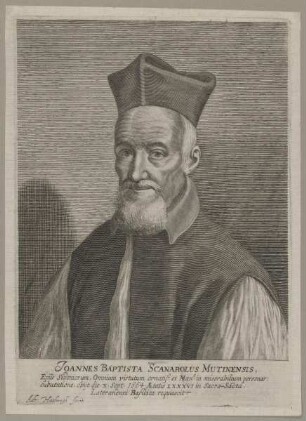 Bildnis des Joannes Baptista Scanarolus