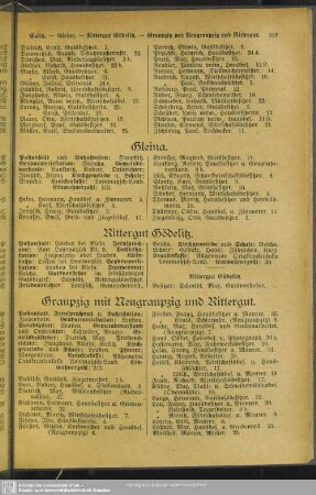 Graupzig mit Neugraupzig und Rittergut
