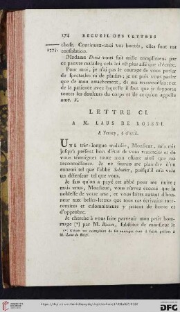 (Lettre CI - CX)