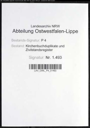 Kirchenbuchduplikat der katholischen Gemeinde Letmathe (GHT 1863-1865). (Gemeinde: Letmathe, katholische Gemeinde)
