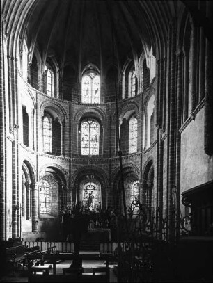 Cerisy-la-Forêt, Abteikirche, Apsis