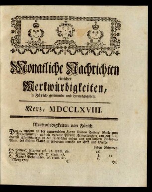 Merz, MDCCLXVIII