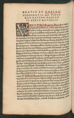 Obsecratio Ad Virginem Matrem Mariam In Rebus Adversis