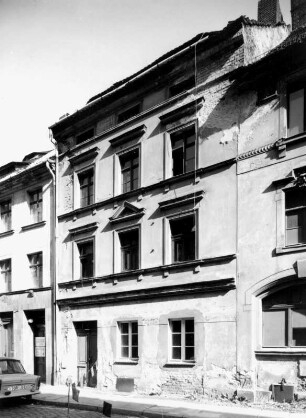 Görlitz-Altstadt, Nonnenstraße 6. Wohnhaus (um 1850). Straßenansicht