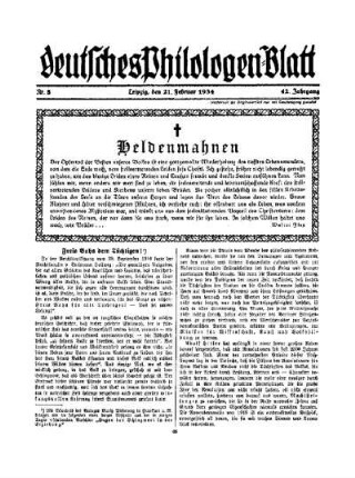 Freie Bahnen dem Tüchtigen!