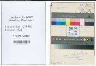 Entnazifizierung Moritz Knecht , geb. 18.10.1901 (Lehrer)
