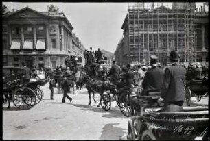 Paris. Place de la Concorde. Ankunft Jean-Baptiste Marchand