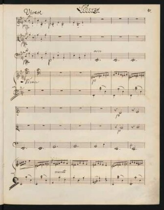 Scherzo. Vivace