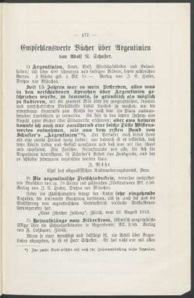 Empfehlenswerte Bücher über Argentinien